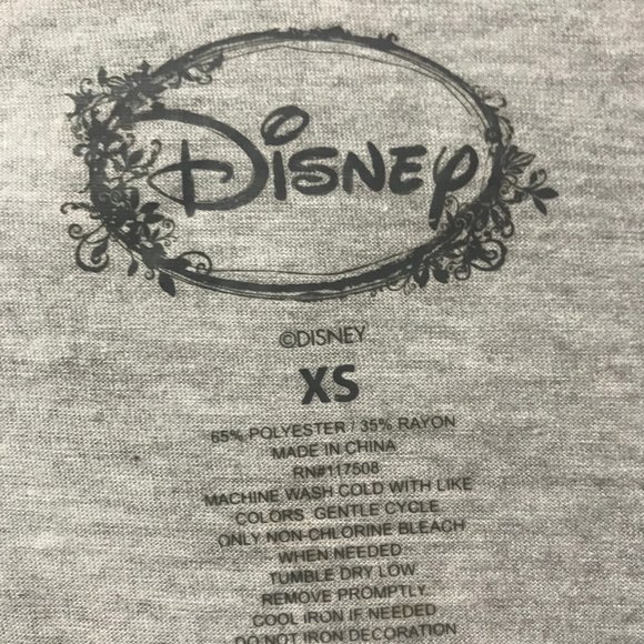 Beauty and the Beast Gray T Shirt - Picture 5 of 5